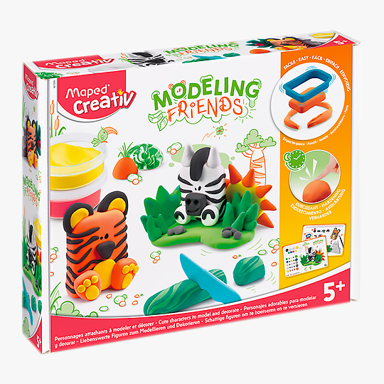 MAPED Creativ Modeling Friends Wild Animals