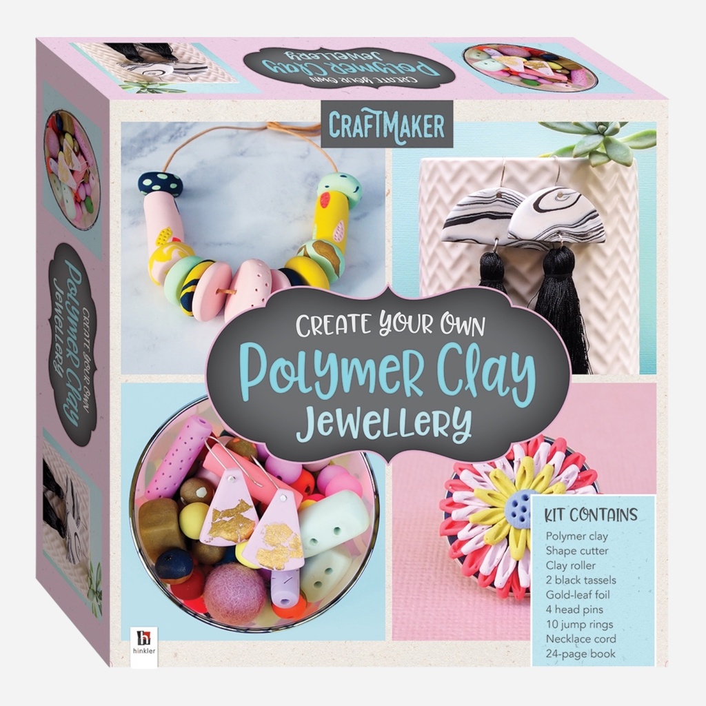 HINKLER Craft Maker Create Your Own Polymer Clay Jewellery