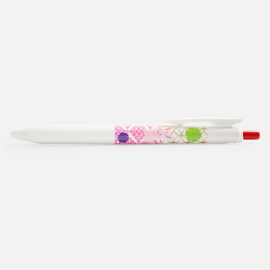 ZEBRA Sarasa R Lucky Charm Rabbit (Love) Gel Pen 0.5mm Red