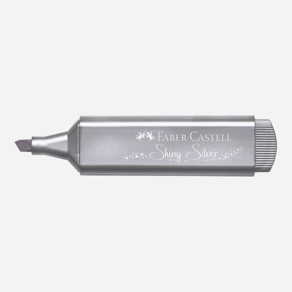 FABER-CASTELL TL 46 Metallic Highlighter Shiny Silver