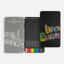FABER-CASTELL Black Edition Color Pencil Tin Set x 12