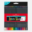 FABER-CASTELL Black Edition Color Pencil Set x 24
