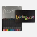 FABER-CASTELL Black Edition Color Pencil Metal Tin Set x 36