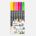 MUNGYO Calligraphy Twin Marker Basic Set x 6