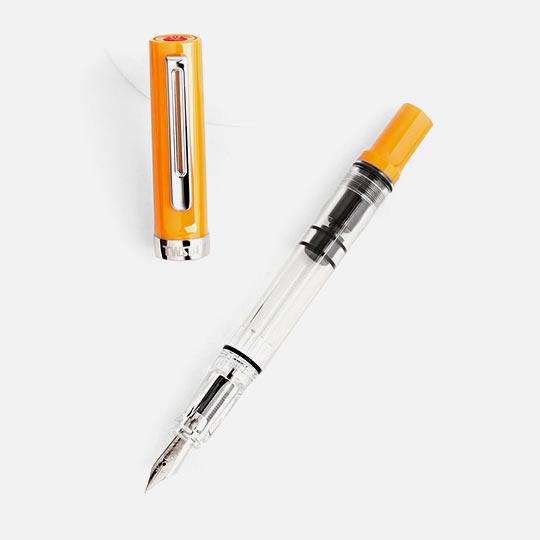 TWSBI Eco-T Saffron Fountain Pen Medium