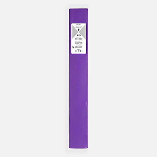 CLAIREFONTAINE Tissue Paper 18gsm 50cm x 75cm x 8 Violet
