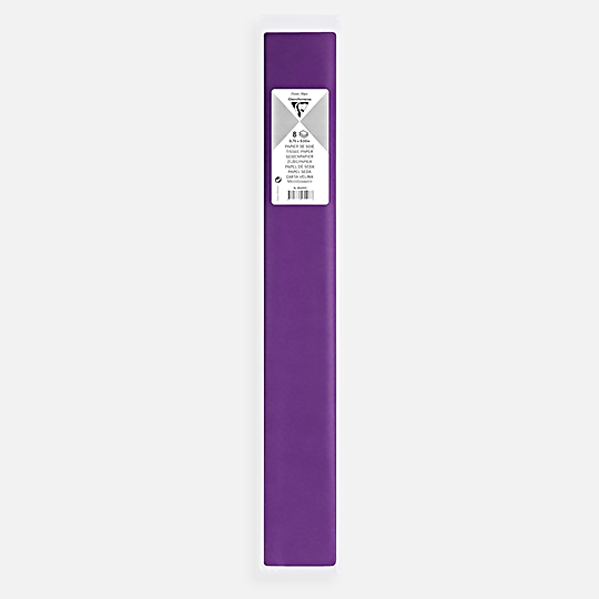 CLAIREFONTAINE Tissue Paper 18gsm 50cm x 75cm x 8 Dark Purple