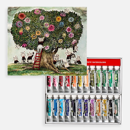 HOLBEIN Higuchi Yuko Artist Watercolor Set x 24