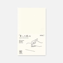 MIDORI MD Notebook Blank 52gsm B6 Slim x 88