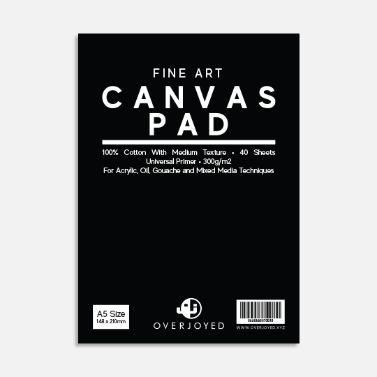 OVJ Cotton Canvas Pad 300gsm A5 x 40