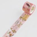 BGM Clear Washi Tape 30mm Special Poem Craft
