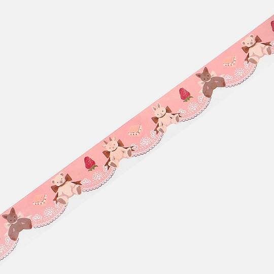 BGM Clear Washi Tape 20mm Plush Soft Toy