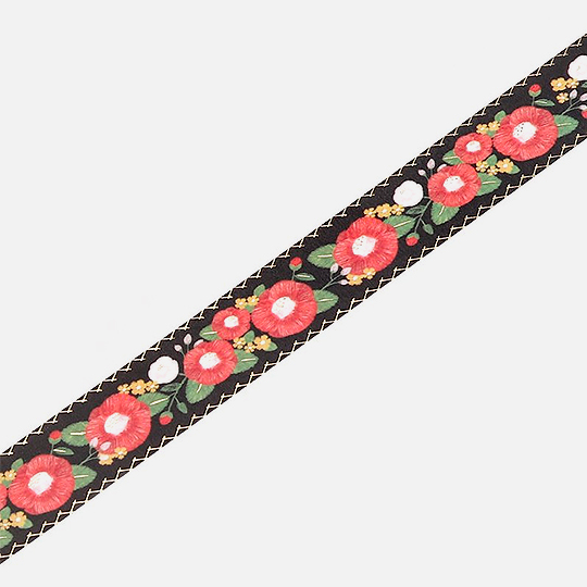 BGM Clear Washi Tape 20mm Special Ribbon Camellia