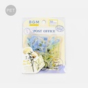 BGM Deco Sticker Decoration Post Office Garden Flower Card