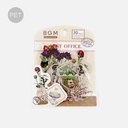 BGM Deco Sticker Decoration Post Office Garden Dried Flower