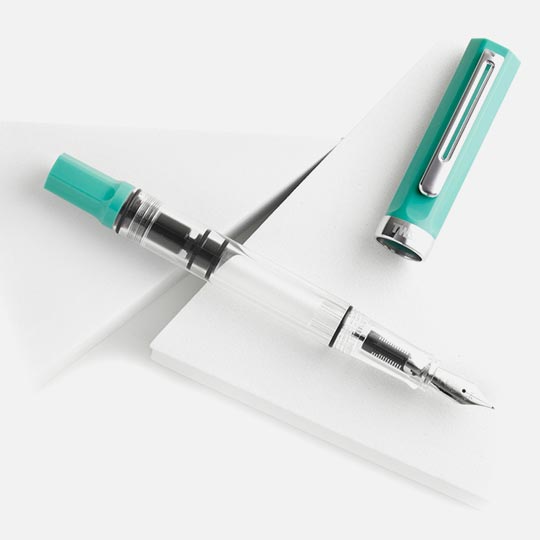 TWSBI Eco Persian Green Fountain Pen Broad
