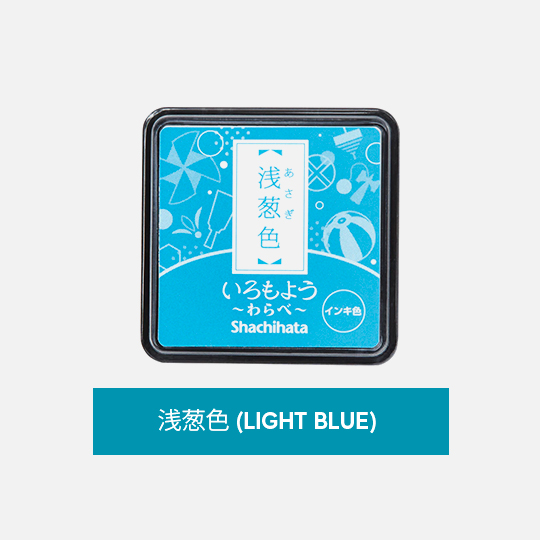 SHACHIHATA Iromoyou Mini Ink Pad Asagi