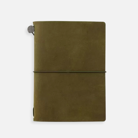 TRAVELER’S Passport Leather Olive