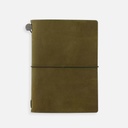 TRAVELER’S Passport Leather Olive