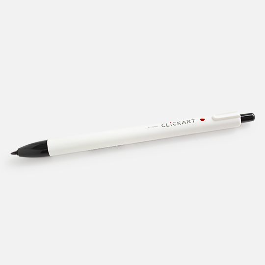 ZEBRA Clickart Retractable Marker Black