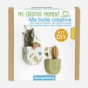 DECOPATCH My Creative Moment Paper Mache Wall Basket DIY Kit