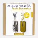 DECOPATCH My Creative Moment Paper Mache Bud Vase DIY Kit
