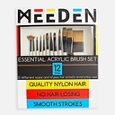 MEEDEN Acrylic Painting Brush Set x 12