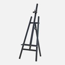 MEEDEN Beechwood A-Frame Studio Easel Black (Canvas Up To 1.1cm; Installation Not Included)