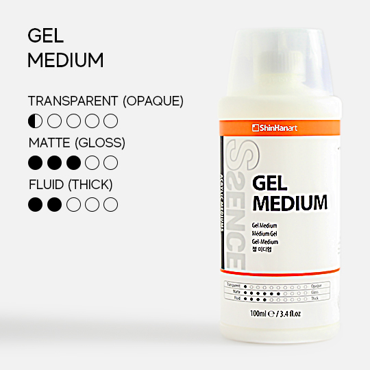 SHINHAN Ssence Soft Body Acrylic Gel Medium 100ml