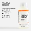 SHINHAN Ssence Soft Body Acrylic Crackle Medium 100ml