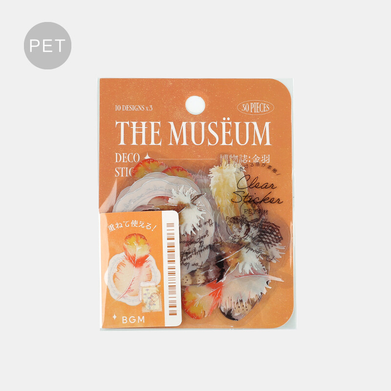 BGM The Museum Deco Sticker Natural History Kinwa