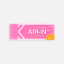 PLUS Air-In Plastic Eraser Neon Pink