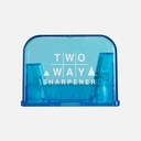 STAD Two Way Sharpener Clear Blue