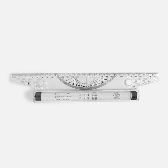 OVJ Multi-Functional Parallel Rolling Ruler 12”