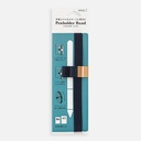 MIDORI Penholder Band B6 ~ A5 Navy Blue