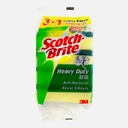 3M Scotch-Brite Tough Clean Scrub Sponge x 4