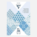 CLAIREFONTAINE Printed Paper Shibori Floral 200gsm A4 x 20