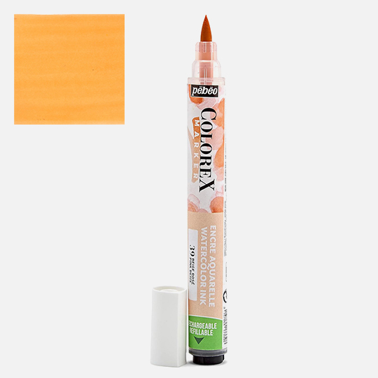 PEBEO Colorex Watercolor Brush Marker 1mm Pink Beige