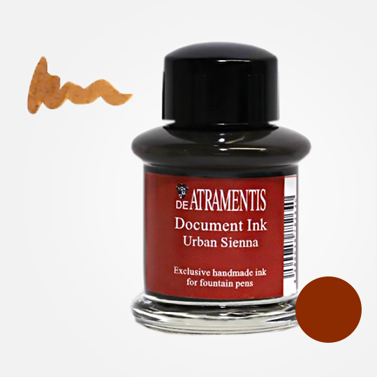 DE ATRAMENTIS Document Ink 45ml Urban Sienna