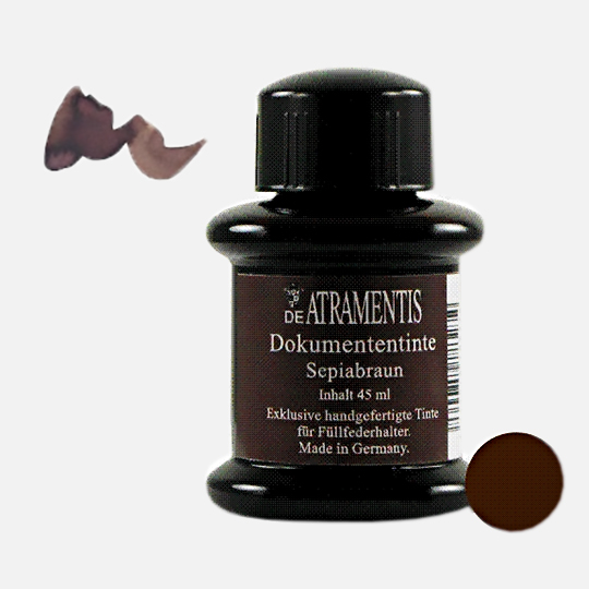 DE ATRAMENTIS Document Ink 45ml Sepia Brown