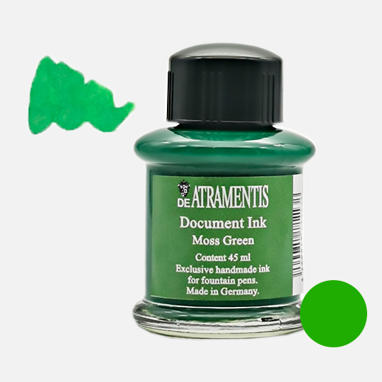 DE ATRAMENTIS Document Ink 45ml Moss Green