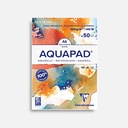 CLAIREFONTAINE Aquapad Watercolor Paper Pad 300gsm Cold Press A6 x 50