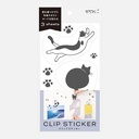 MIDORI Clip Sticker Cat