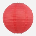 OVJ Round Paper Lantern 40cm Red