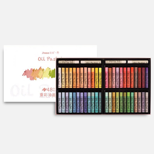 OVJ Soft Oil Pastel Macaron Set x 48