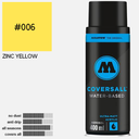 MOLOTOW Coversall Water-Based Spray Paint 400ml Zinc Yellow