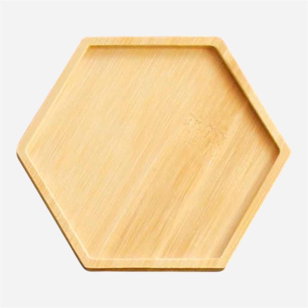 OVJ Bamboo Coaster Hexagon 12cm