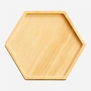 OVJ Bamboo Coaster Hexagon 12cm