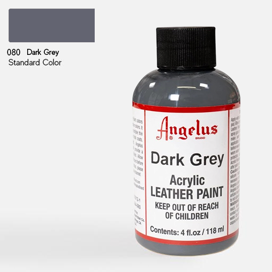 ANGELUS Acrylic Leather Paint 118ml Dark Grey