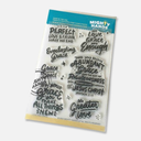 MIGHTY HANDS Clear Stamp 4"x 6" Love And Grace